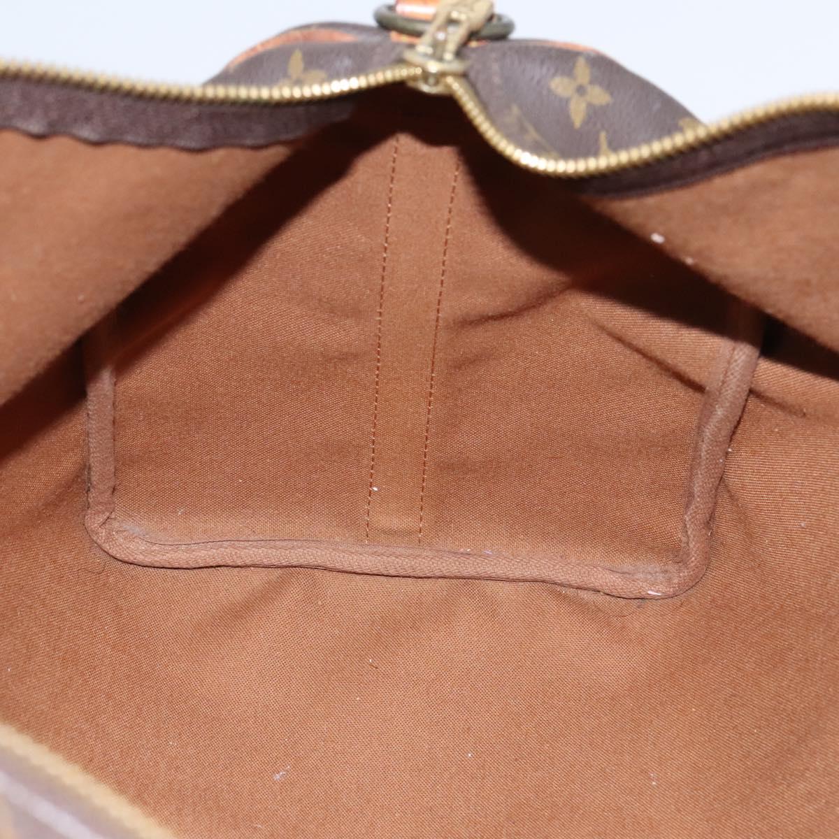 LOUIS VUITTON Monogram Keepall Bandouliere 45 Boston Bag M41418 LV Auth BD616