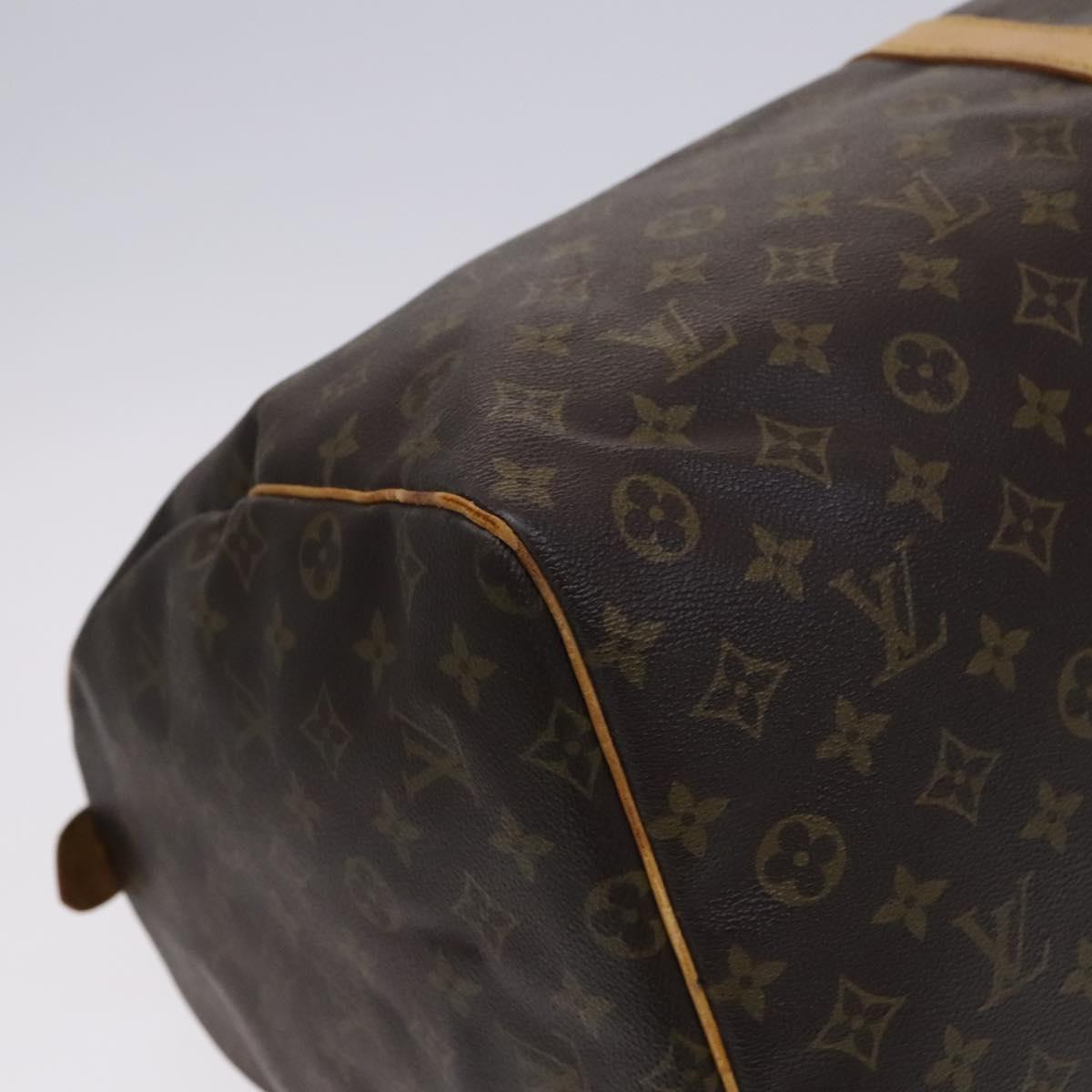 LOUIS VUITTON Monogram Keepall 60 Boston Bag M41422 LV Auth BD700
