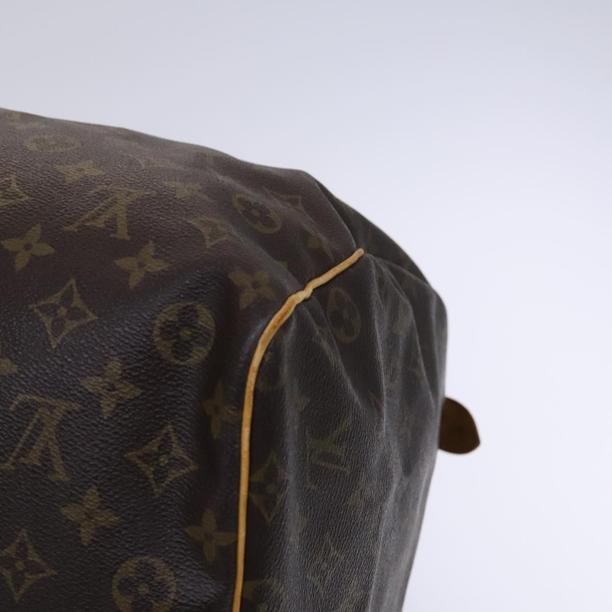LOUIS VUITTON Monogram Keepall 60 Boston Bag M41422 LV Auth BD700