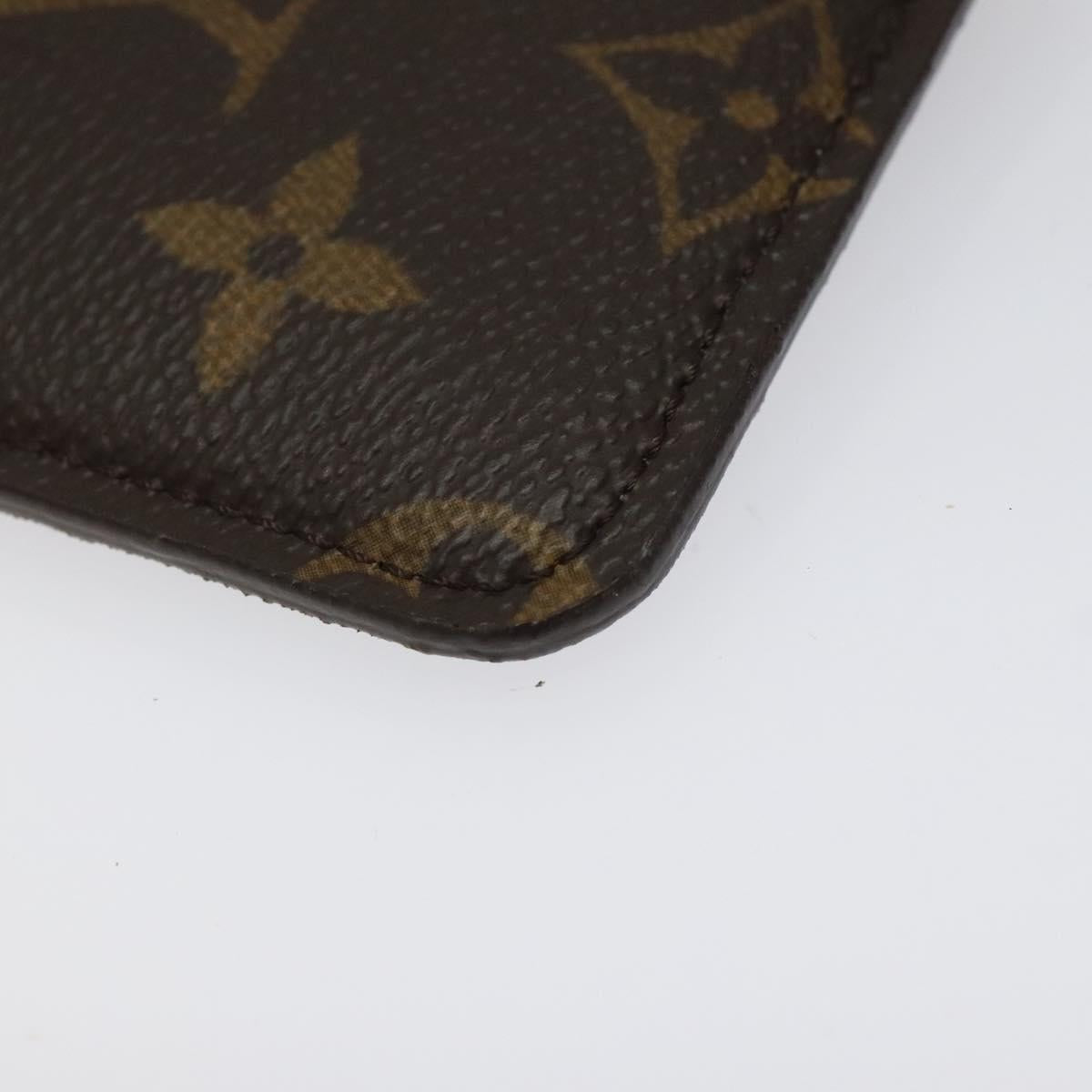 LOUIS VUITTON Monogram Etui Lunette PM Glasses Case M66545 LV Auth BD730