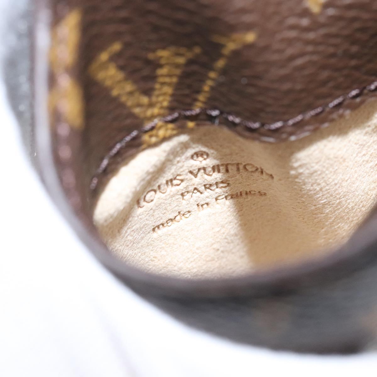 LOUIS VUITTON Monogram Etui Lunette PM Glasses Case M66545 LV Auth BD730