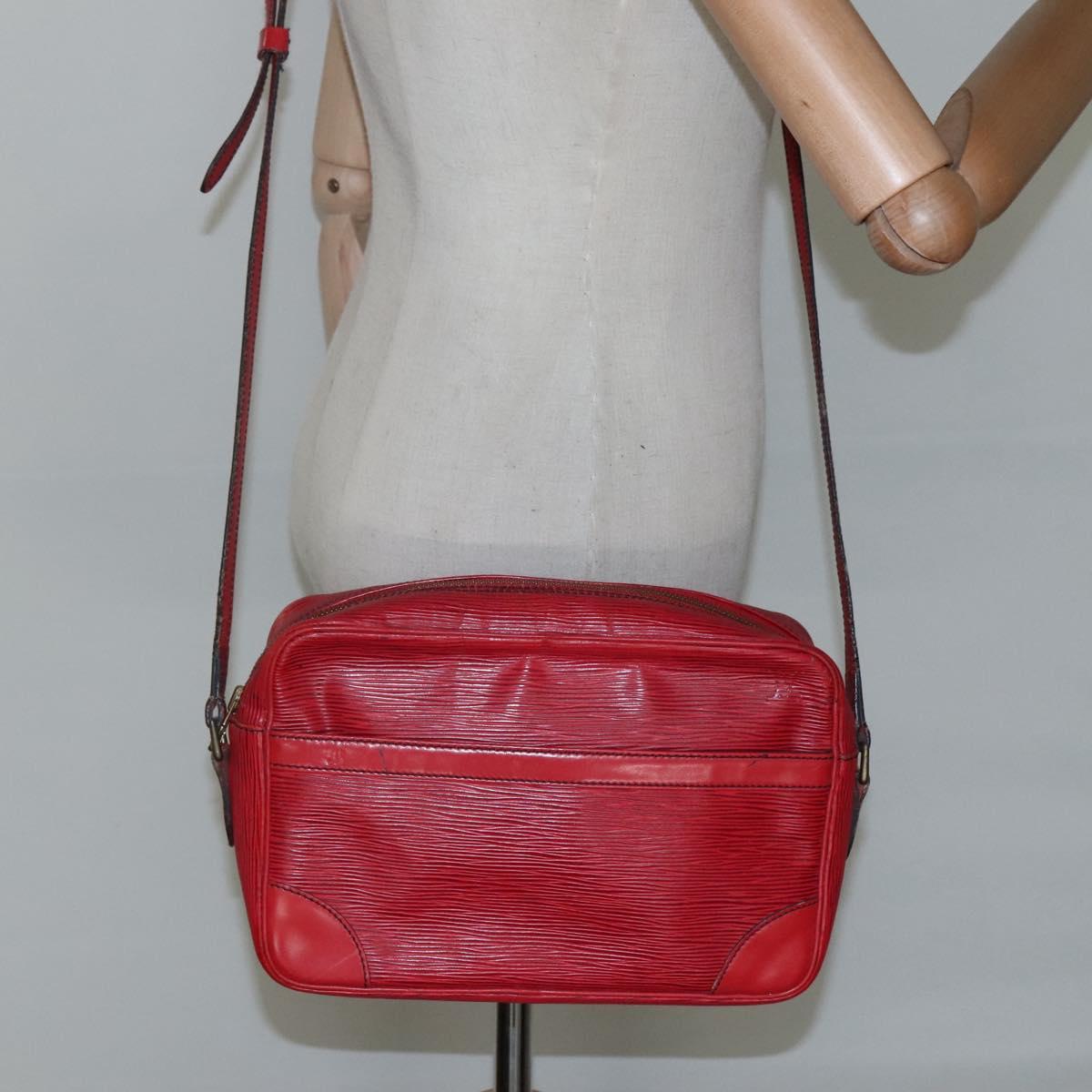 LOUIS VUITTON Epi Trocadero 23 Shoulder Bag Red M52307 LV Auth BD731