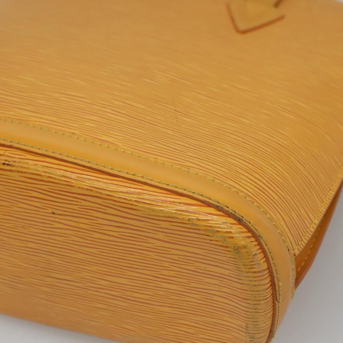LOUIS VUITTON Epi Lussac Shoulder Bag Yellow M52289 LV Auth BD778