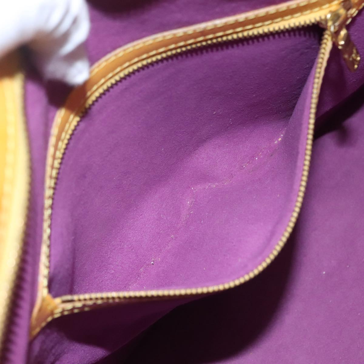 LOUIS VUITTON Epi Lussac Shoulder Bag Yellow M52289 LV Auth BD778