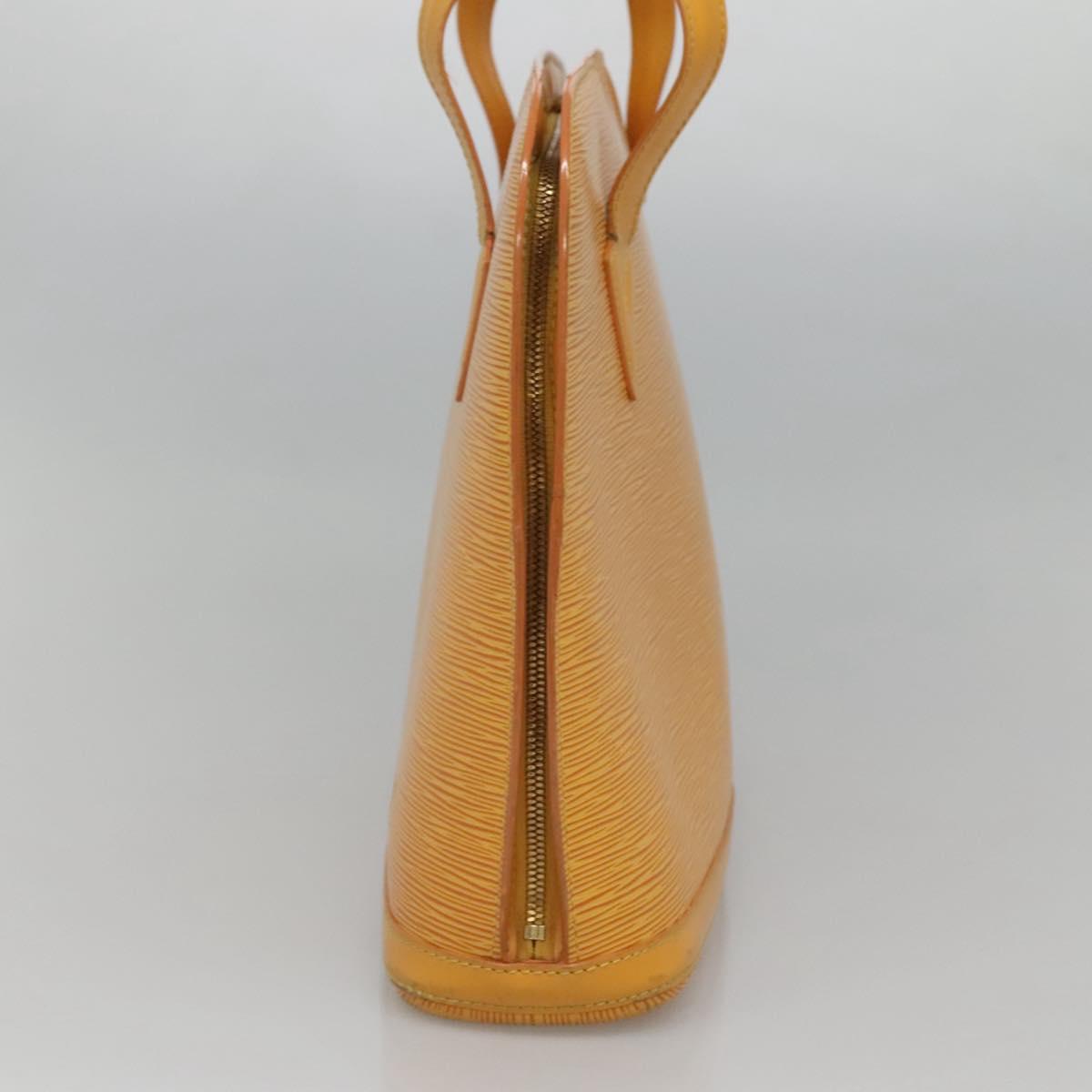 LOUIS VUITTON Epi Lussac Shoulder Bag Yellow M52289 LV Auth BD778