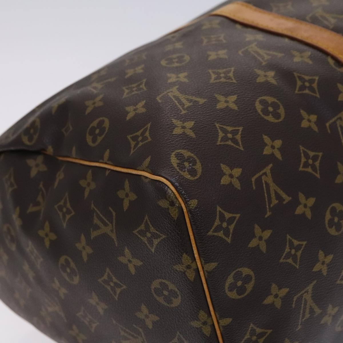 LOUIS VUITTON Monogram Keepall 50 Boston Bag M41426 LV Auth BD786