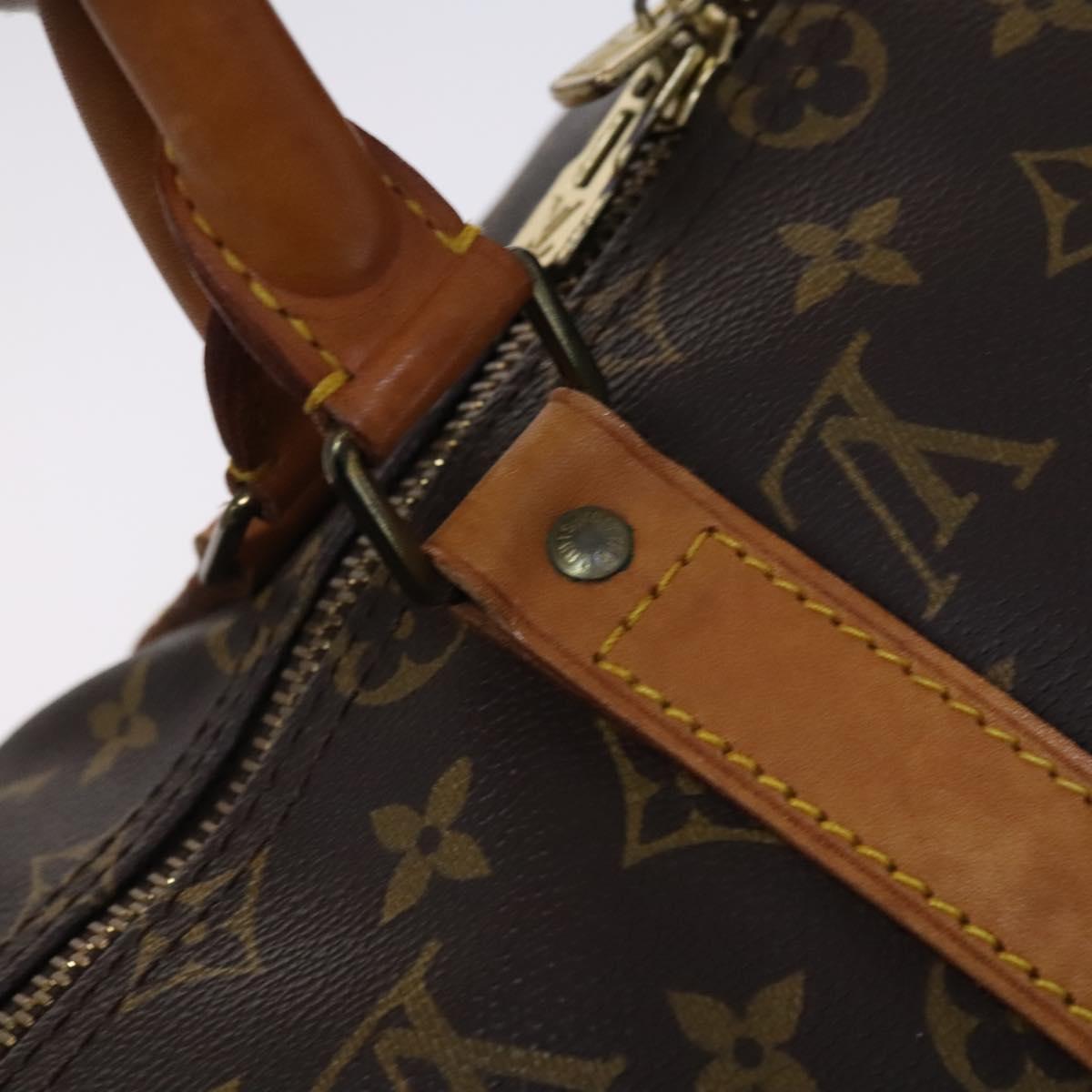 LOUIS VUITTON Monogram Keepall 50 Boston Bag M41426 LV Auth BD786