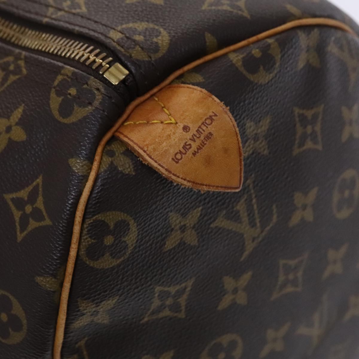 LOUIS VUITTON Monogram Keepall 50 Boston Bag M41426 LV Auth BD786