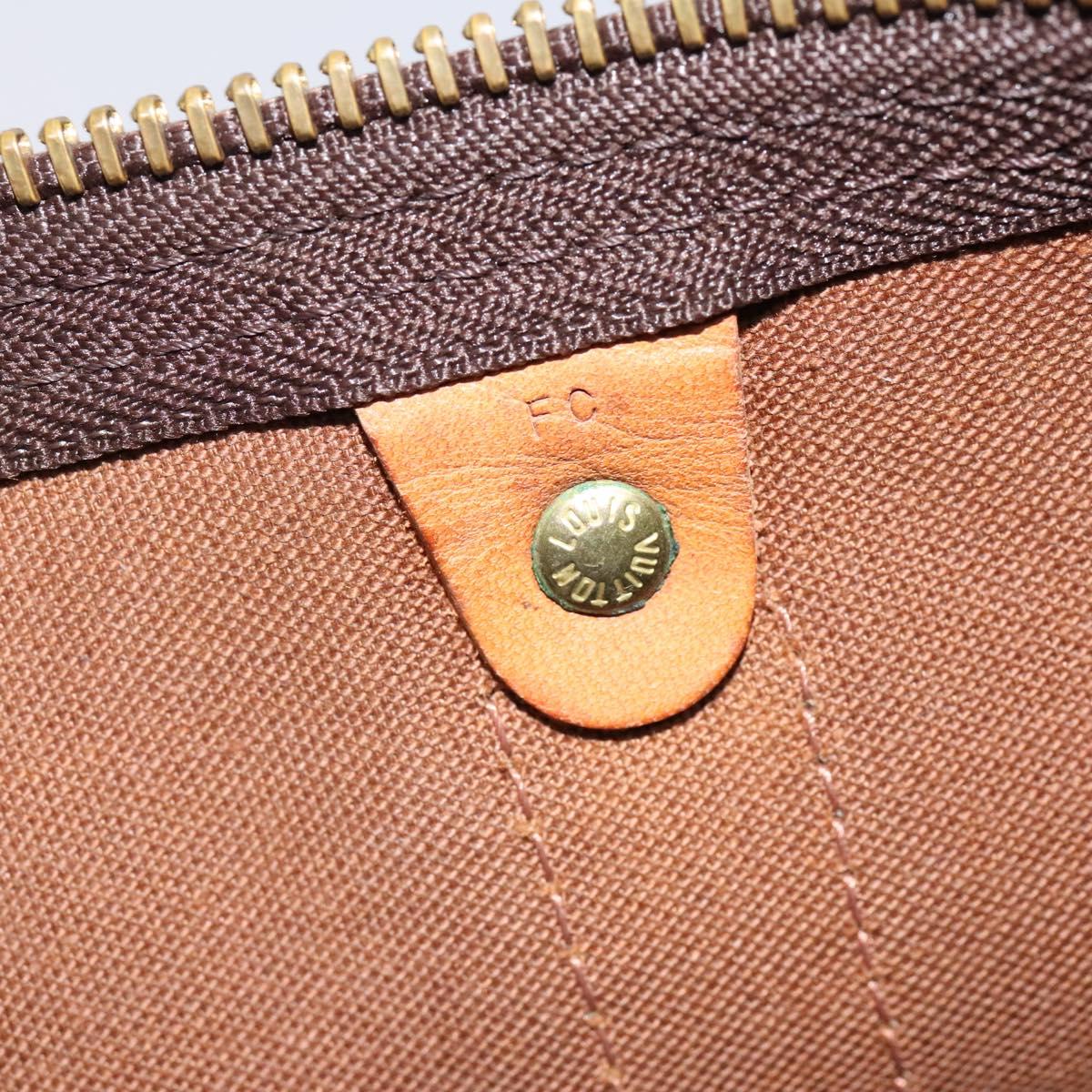 LOUIS VUITTON Monogram Keepall 50 Boston Bag M41426 LV Auth BD786