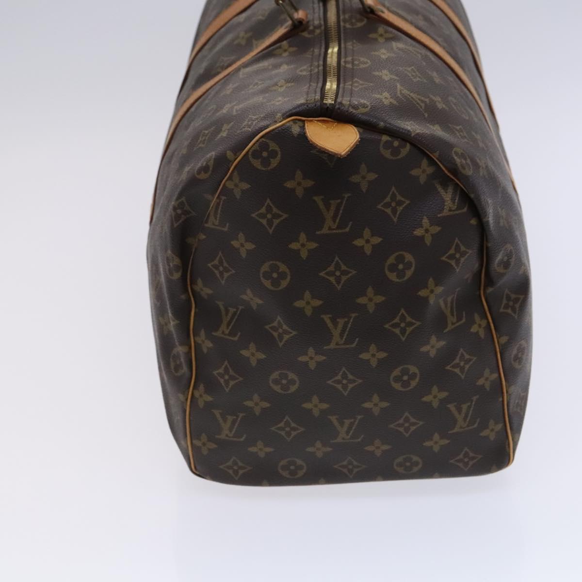 LOUIS VUITTON Monogram Keepall 50 Boston Bag M41426 LV Auth BD786