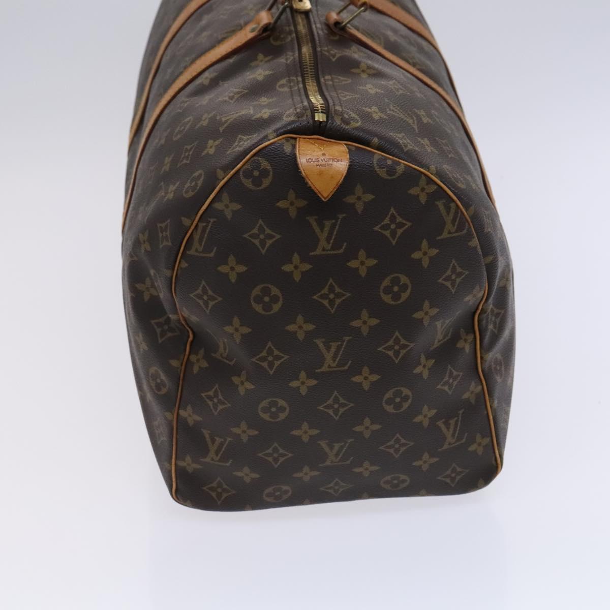 LOUIS VUITTON Monogram Keepall 50 Boston Bag M41426 LV Auth BD786