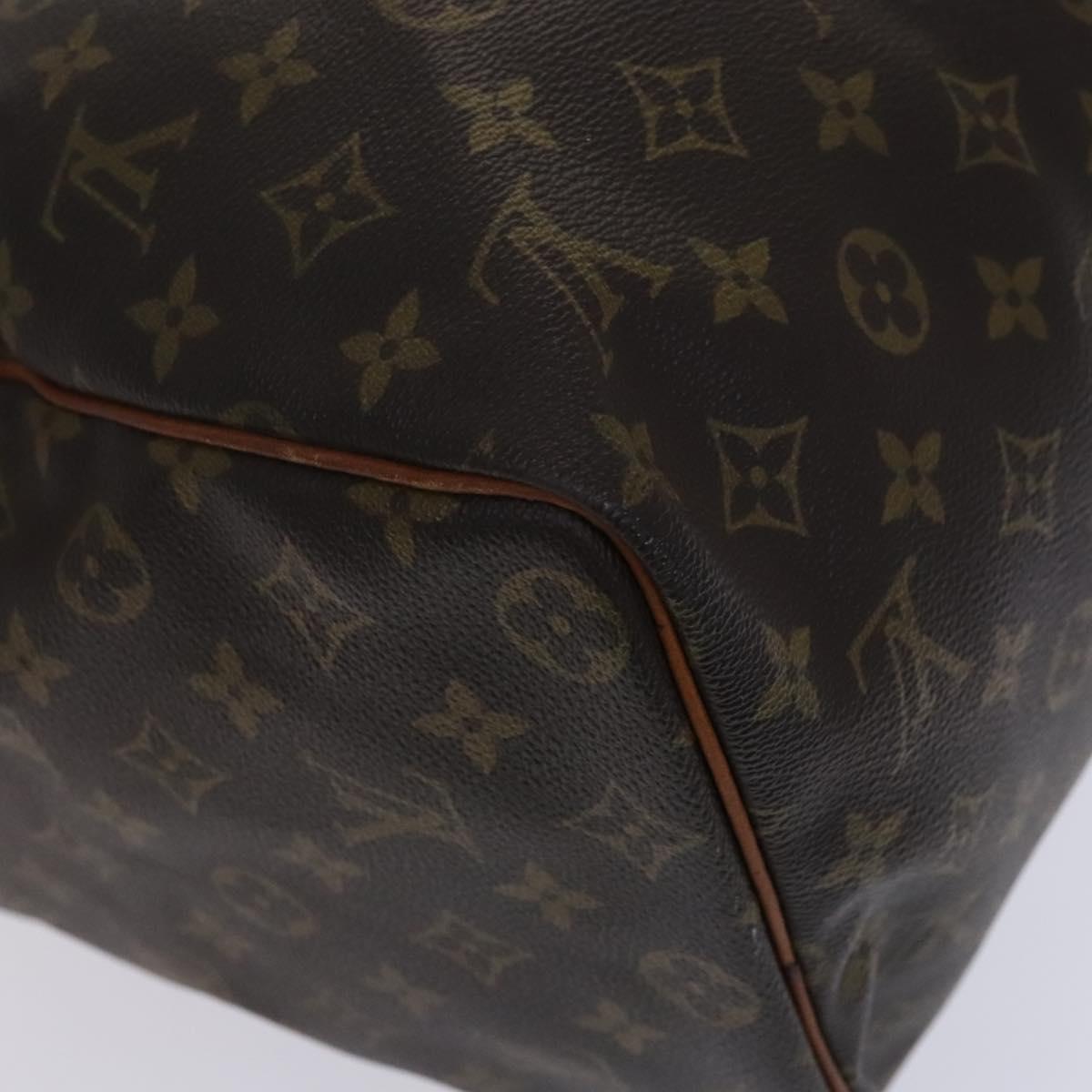 LOUIS VUITTON Monogram Keepall 45 Boston Bag M41428 LV Auth BD787