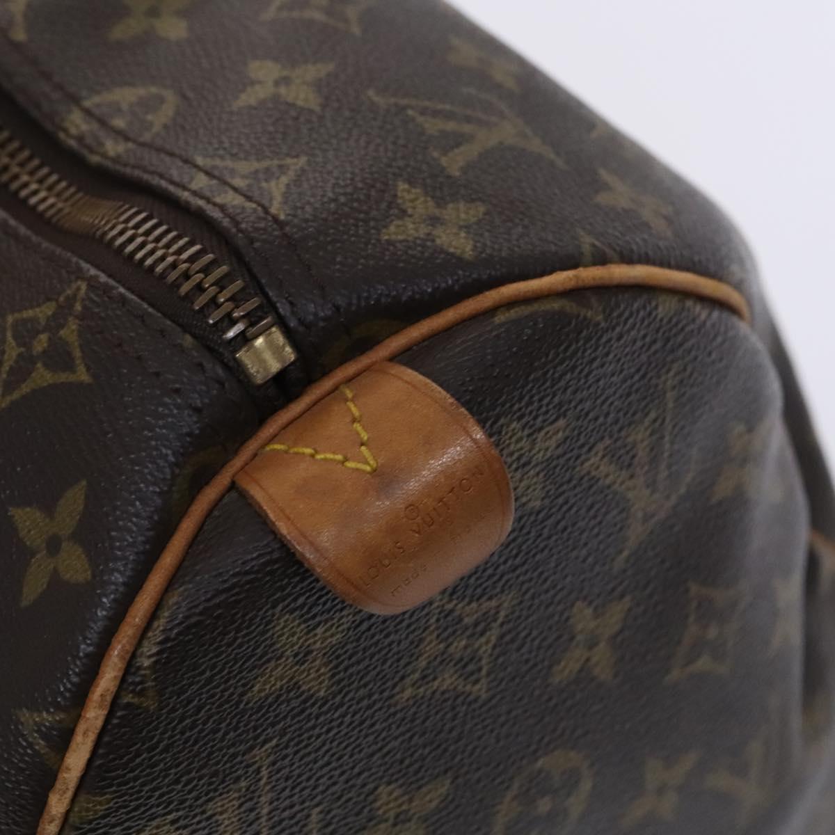 LOUIS VUITTON Monogram Keepall 45 Boston Bag M41428 LV Auth BD787