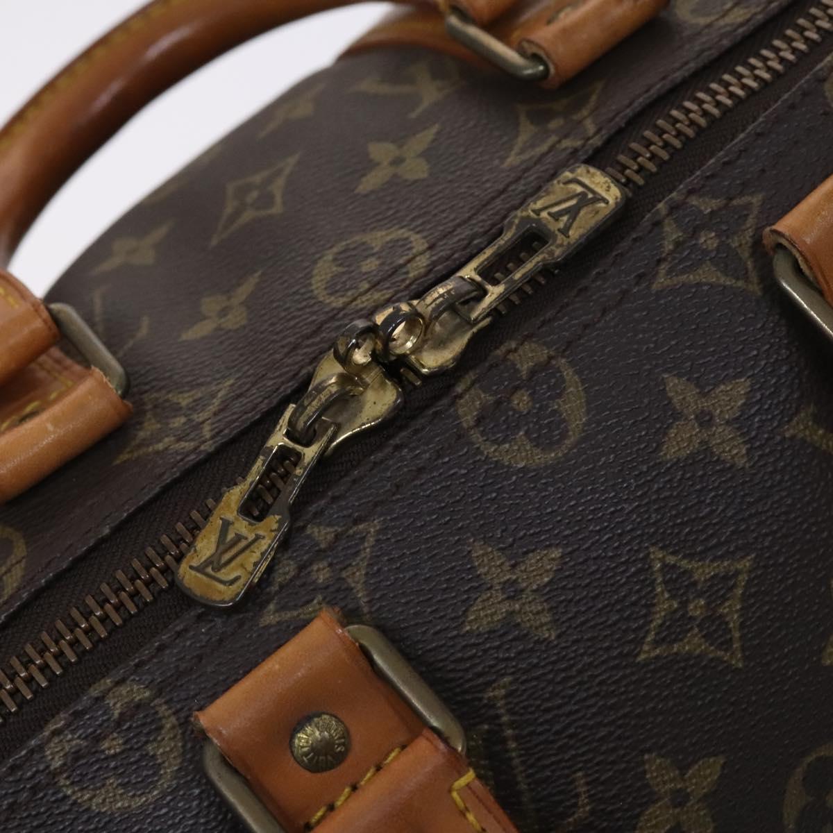 LOUIS VUITTON Monogram Keepall 45 Boston Bag M41428 LV Auth BD787