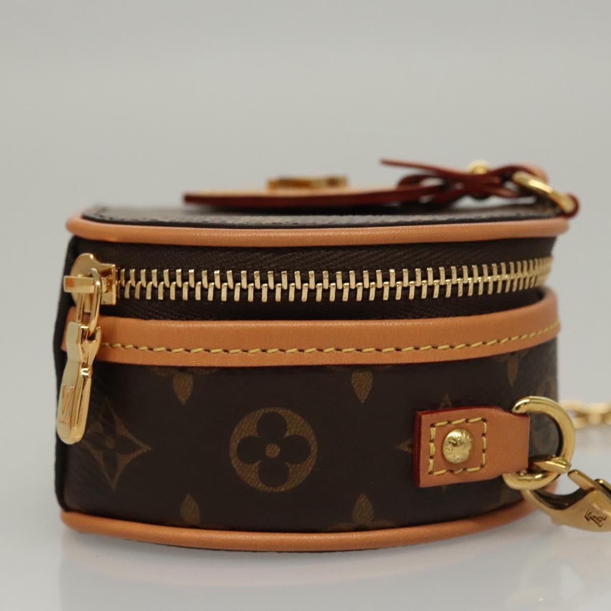 LOUIS VUITTON Monogram Mini Boite Chapeau Shoulder Bag M44699 LV Auth BD788SA