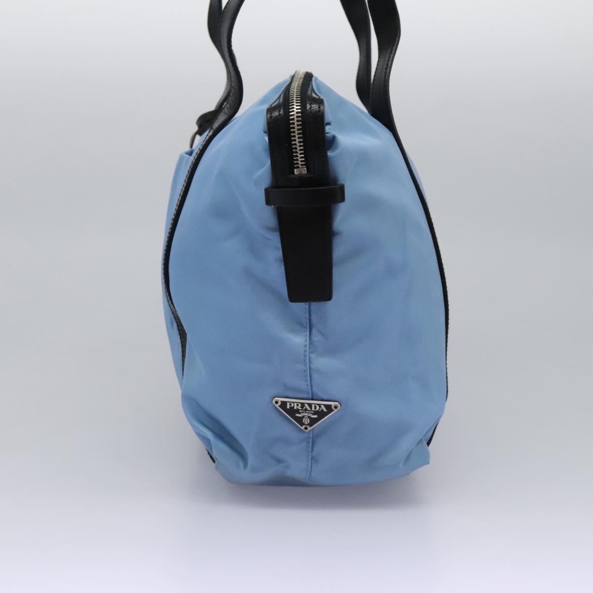 PRADA Shoulder Bag Nylon Beige Auth BD834