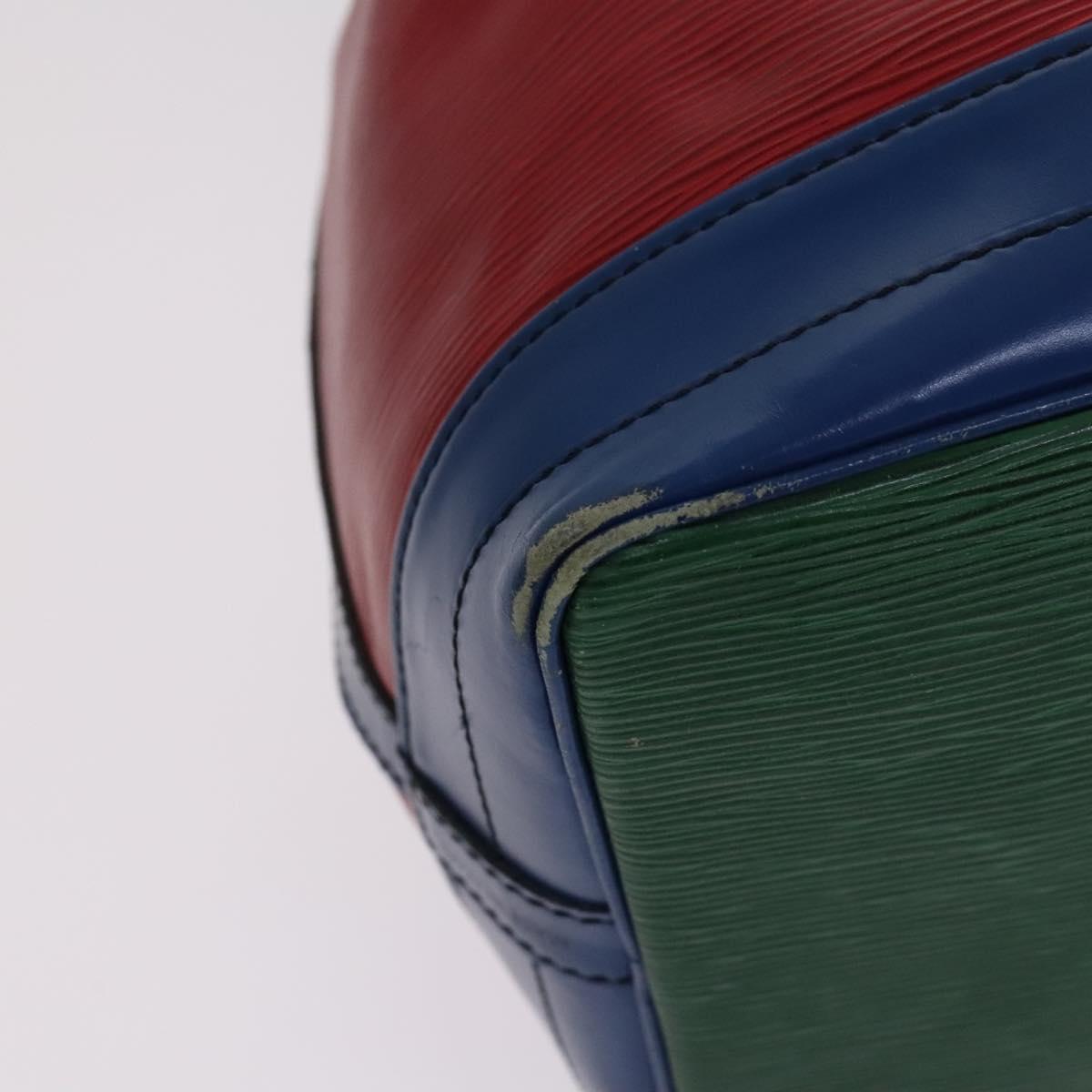 LOUIS VUITTON Epi Toriko Color Noe Bag Red Blue Green M44084 LV Auth BD854
