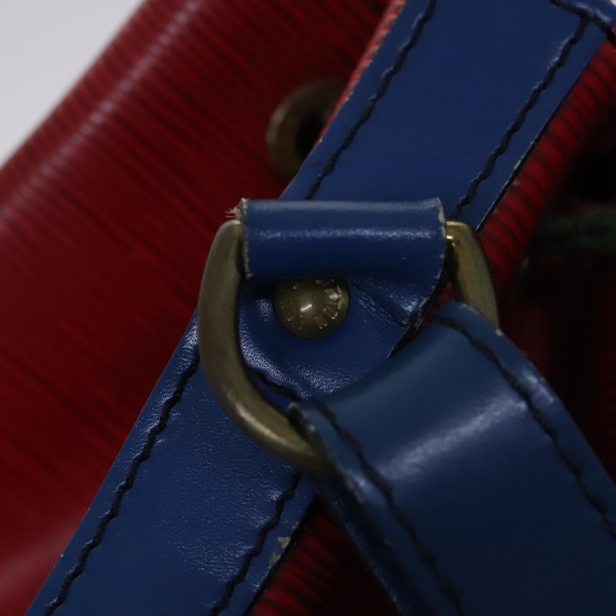 LOUIS VUITTON Epi Toriko Color Noe Bag Red Blue Green M44084 LV Auth BD854