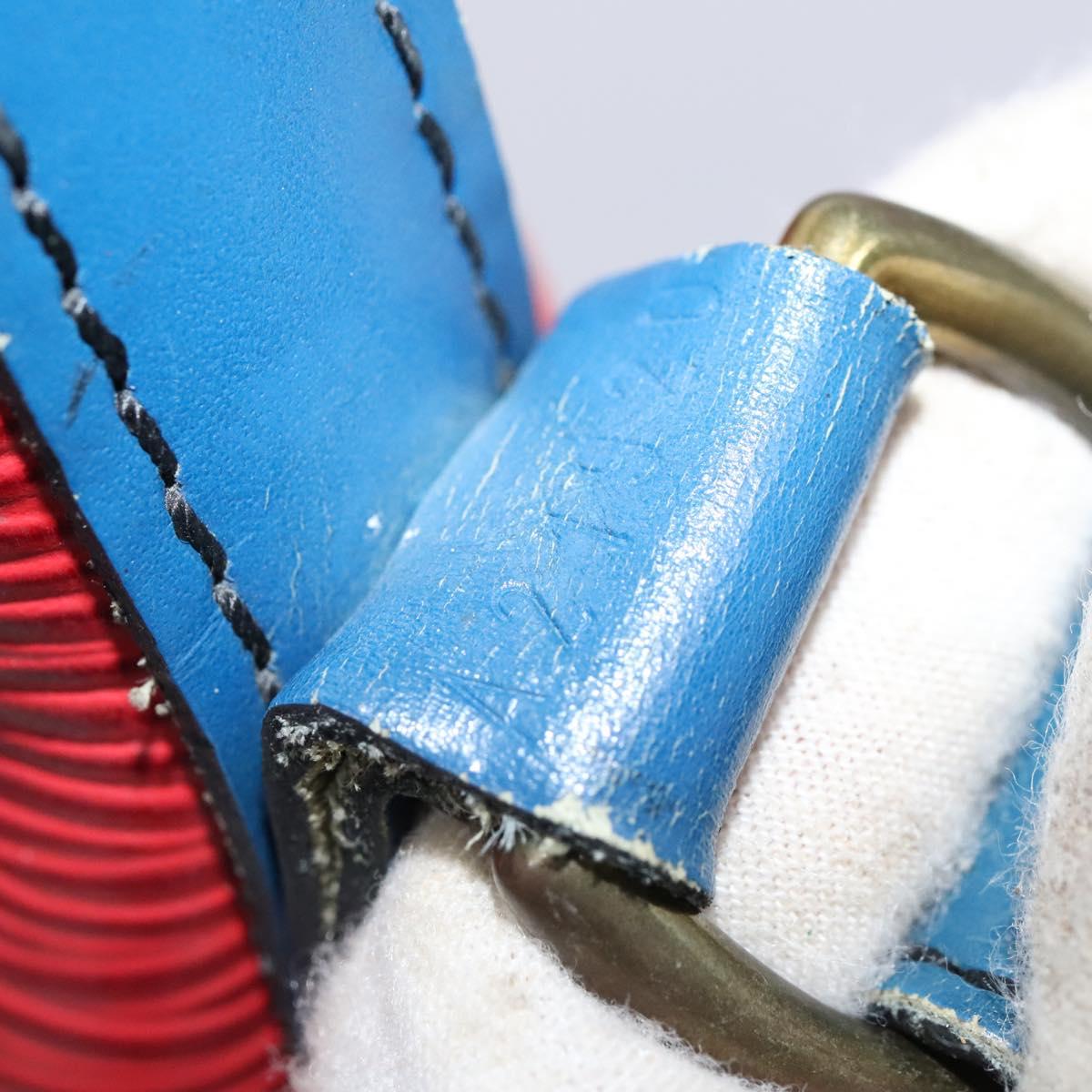 LOUIS VUITTON Epi Toriko Color Noe Bag Red Blue Green M44084 LV Auth BD854