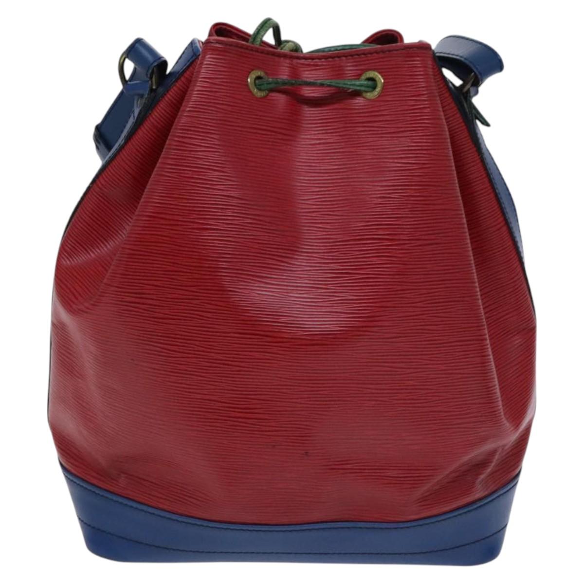LOUIS VUITTON Epi Toriko Color Noe Bag Red Blue Green M44084 LV Auth BD854