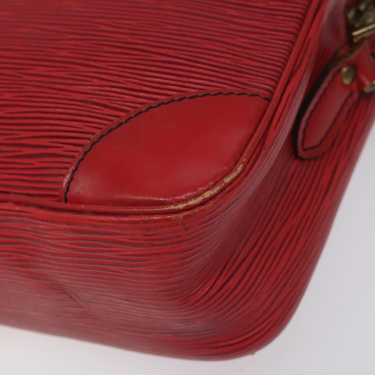LOUIS VUITTON Epi Trocadero 27 Shoulder Bag Red M52317 LV Auth BD855