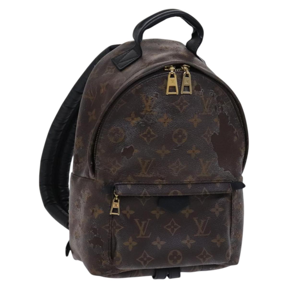 LOUIS VUITTON Monogram Palm Springs PM Backpack M41560 LV Auth BD858