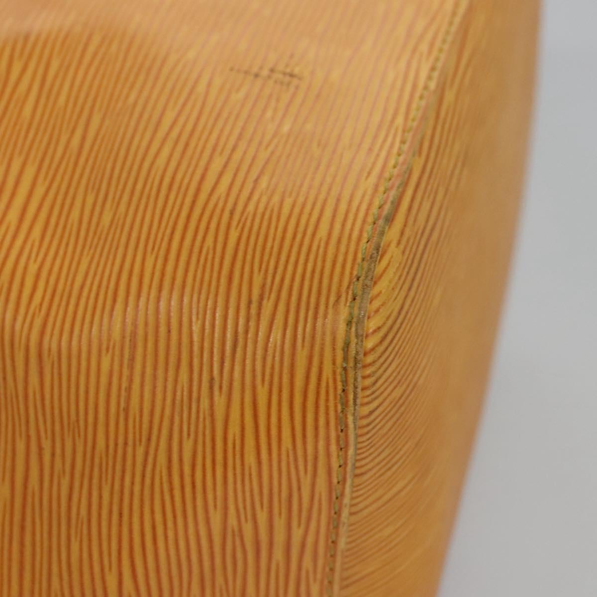 LOUIS VUITTON Epi Petit Noe Shoulder Bag Yellow M44109 LV Auth BD877