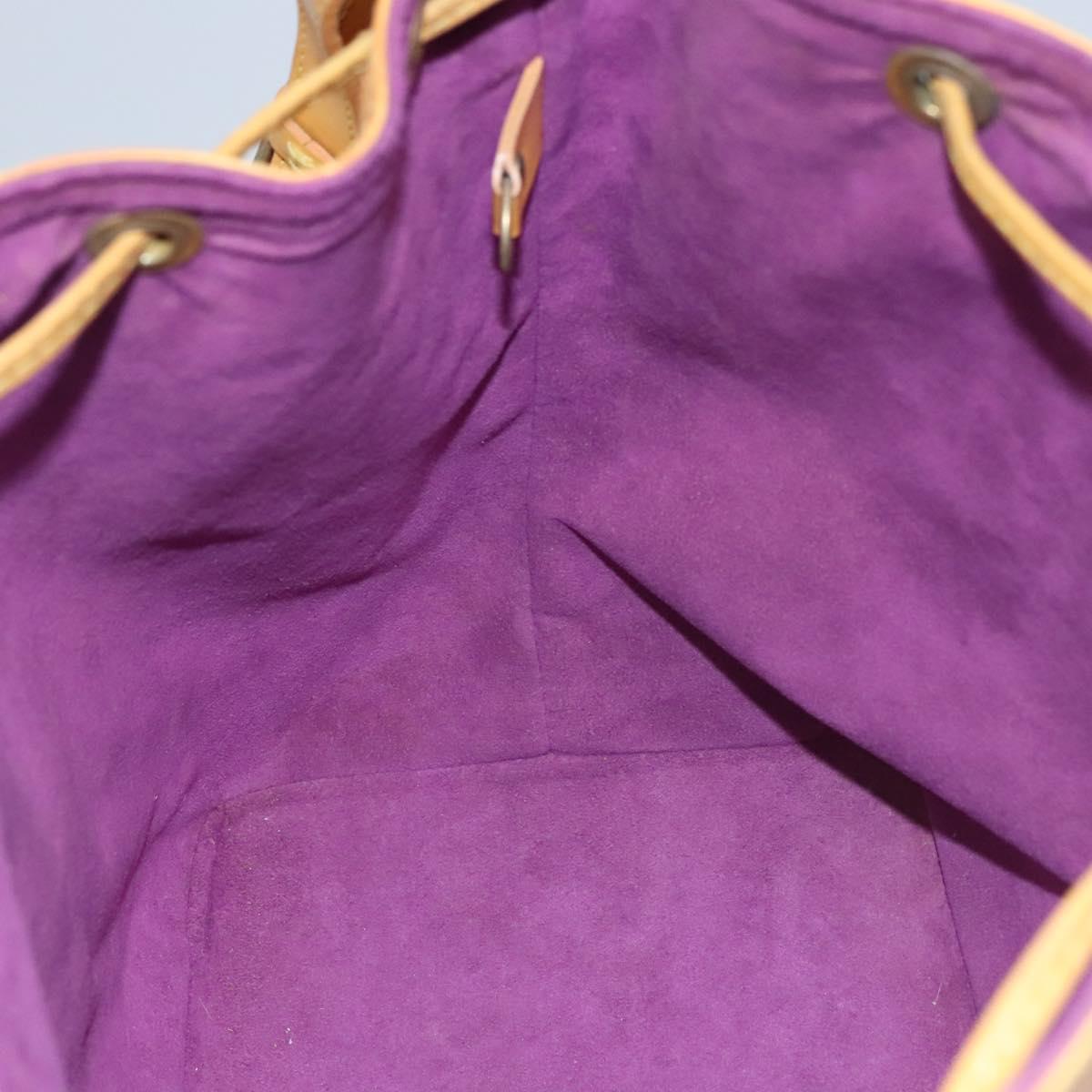 LOUIS VUITTON Epi Petit Noe Shoulder Bag Yellow M44109 LV Auth BD877