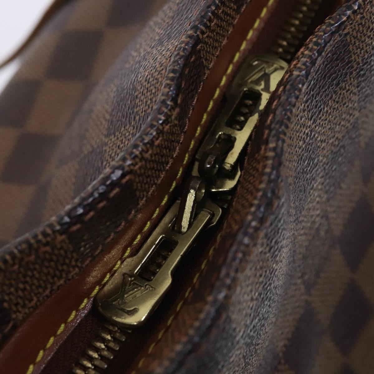 LOUIS VUITTON Damier Ebene Colombine Bag 100th Anniversary N99037 LV Auth BD907