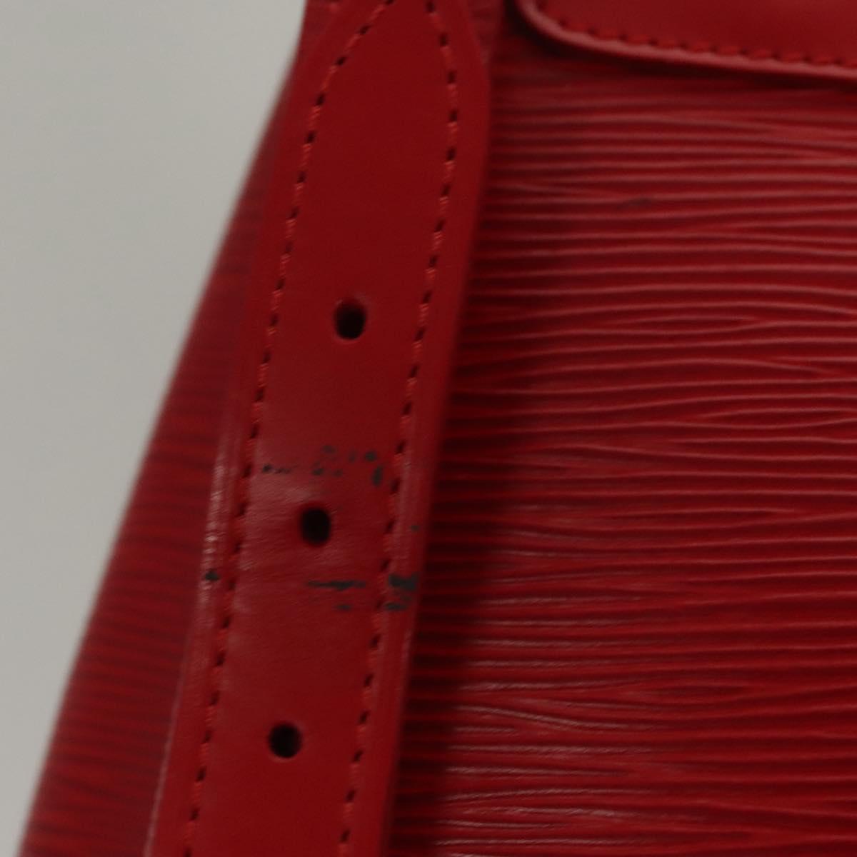 LOUIS VUITTON Epi Montsouris MM Backpack Monaco 700th Red LV Auth BD973SAV