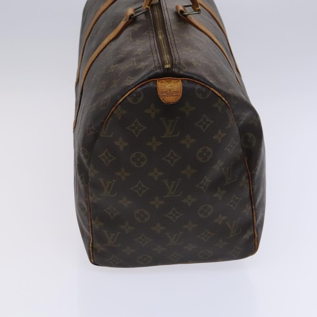 LOUIS VUITTON Monogram Keepall 50 Boston Bag M41426 LV Auth BD976