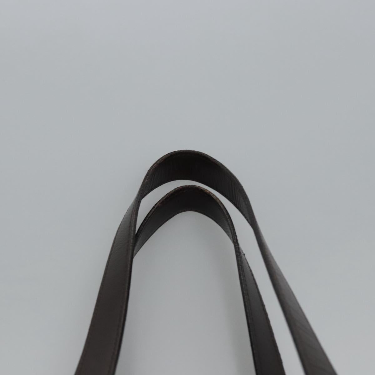 Burberrys Nova Check Tote Bag Canvas Leather Beige Gold Auth BD987