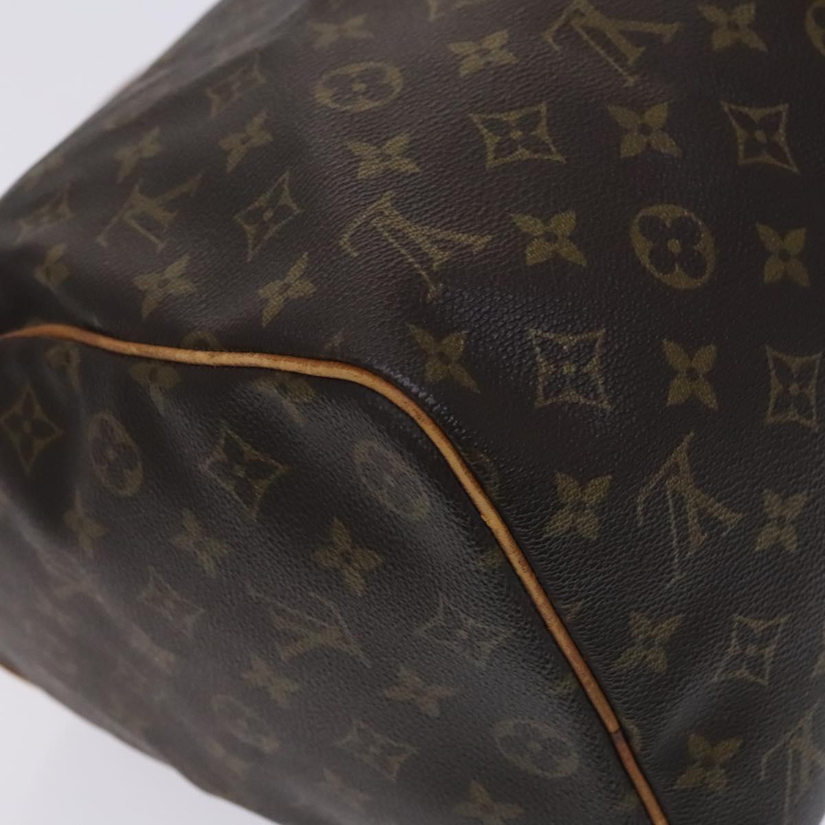 LOUIS VUITTON Monogram Keepall 45 Boston Bag M41428 LV Auth BD996