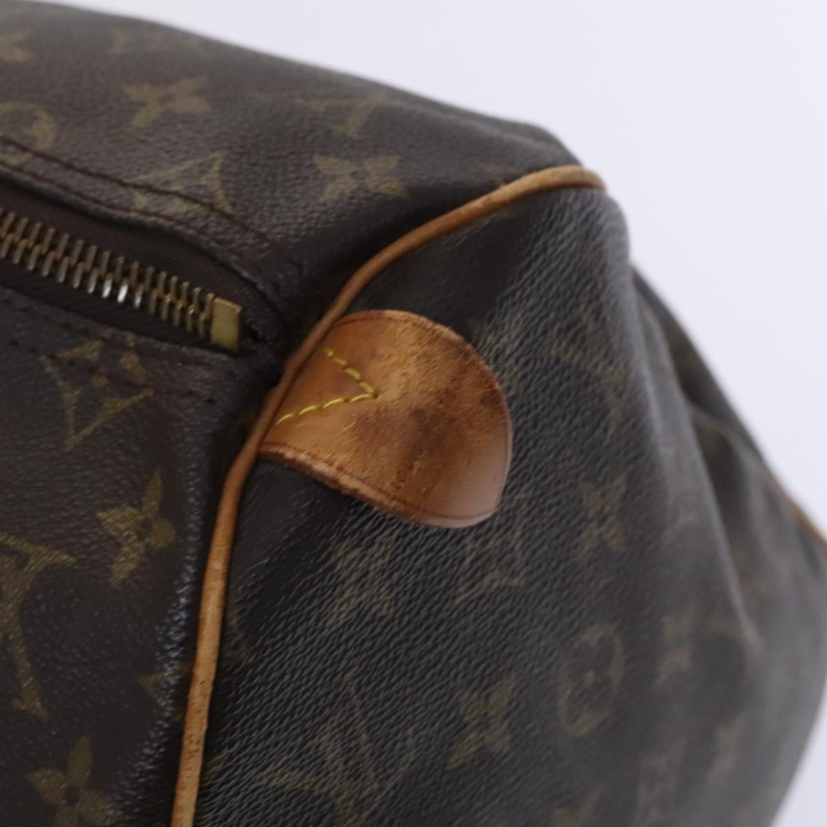 LOUIS VUITTON Monogram Keepall 45 Boston Bag M41428 LV Auth BD996