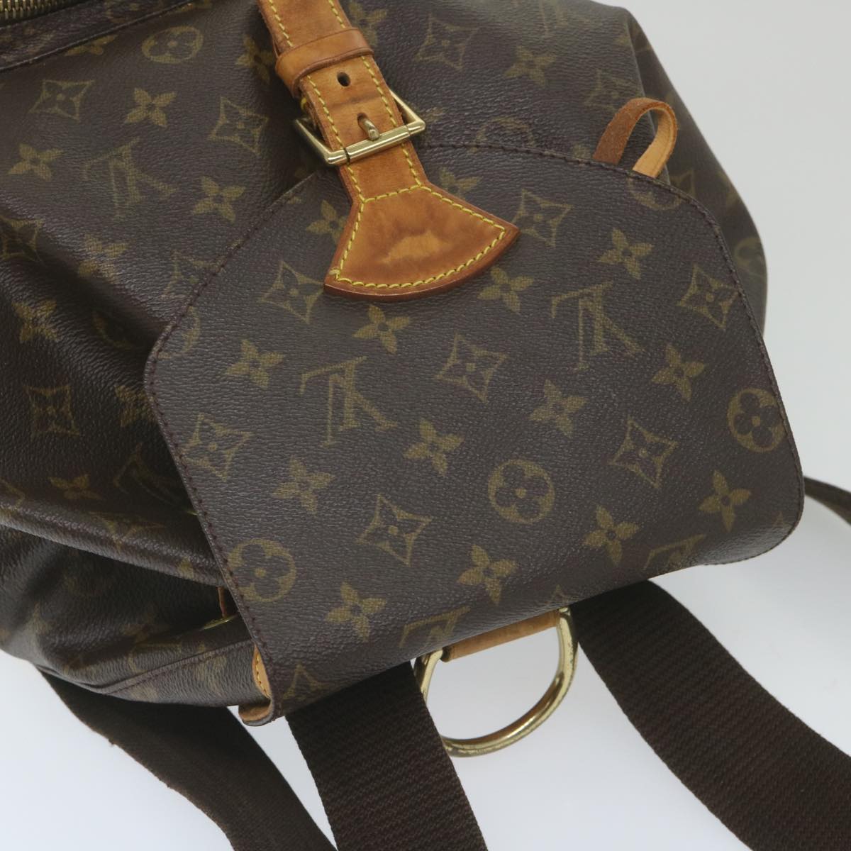 LOUIS VUITTON Monogram Montsouris GM Backpack M51135 LV Auth bh132