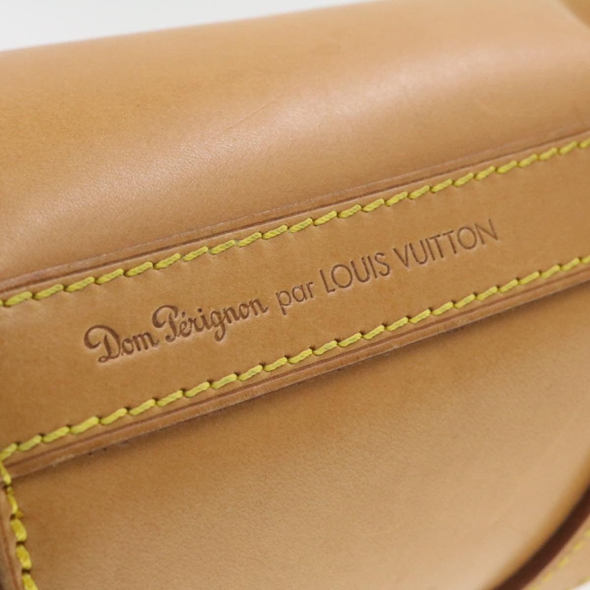 LOUIS VUITTON Nomad Dom Prignon Champagne Case Hand Bag Beige M99057 am279bSAV