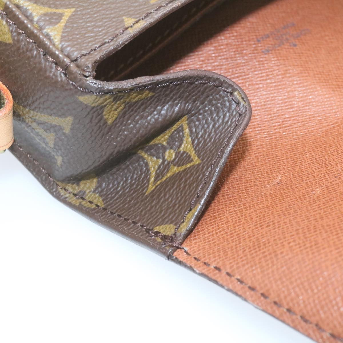 LOUIS VUITTON Monogram Saint Cloud PM Shoulder Bag M51244 LV Auth am343bV