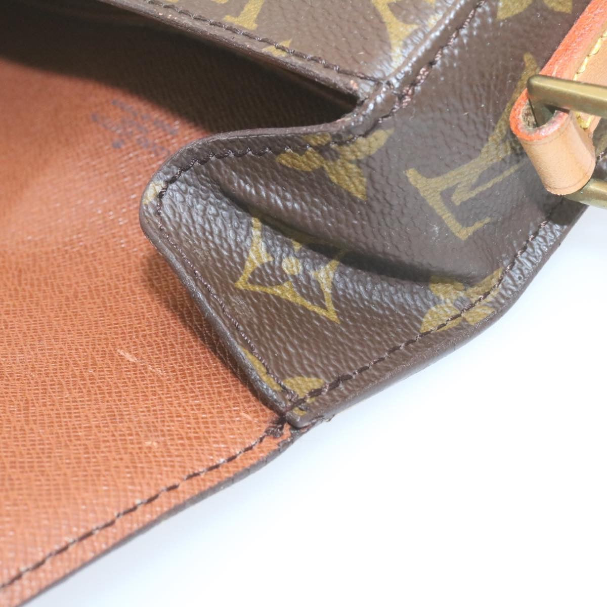 LOUIS VUITTON Monogram Saint Cloud PM Shoulder Bag M51244 LV Auth am343bV