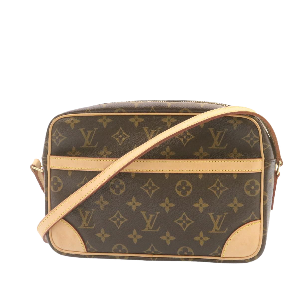LOUIS VUITTON Monogram Trocadero 27 Shoulder Bag M51274 LV Auth am356b