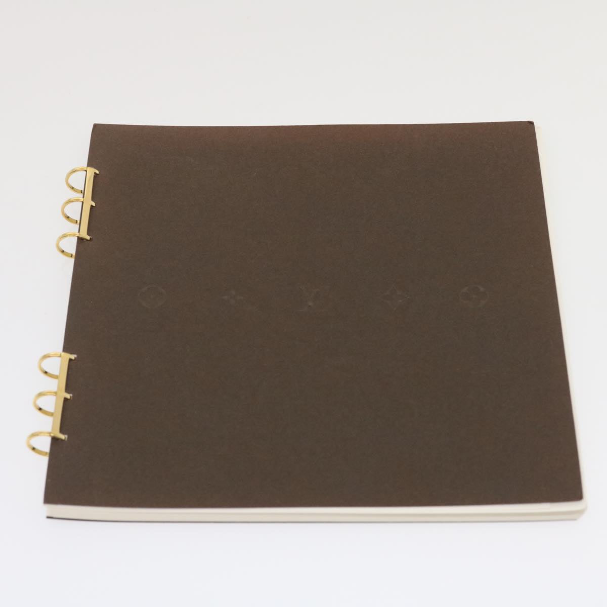 LOUIS VUITTON Monogram Multicolor Vendredi Note Cover Book White LV Auth am474bAV