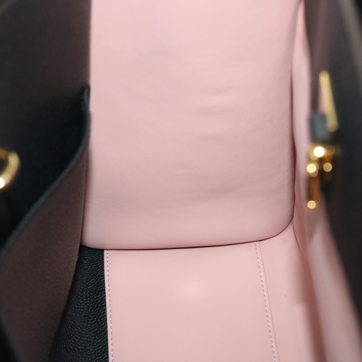 LOUIS VUITTON City Steamer MM Hand Bag Leather 2way Pink M53019 LV Auth am479b