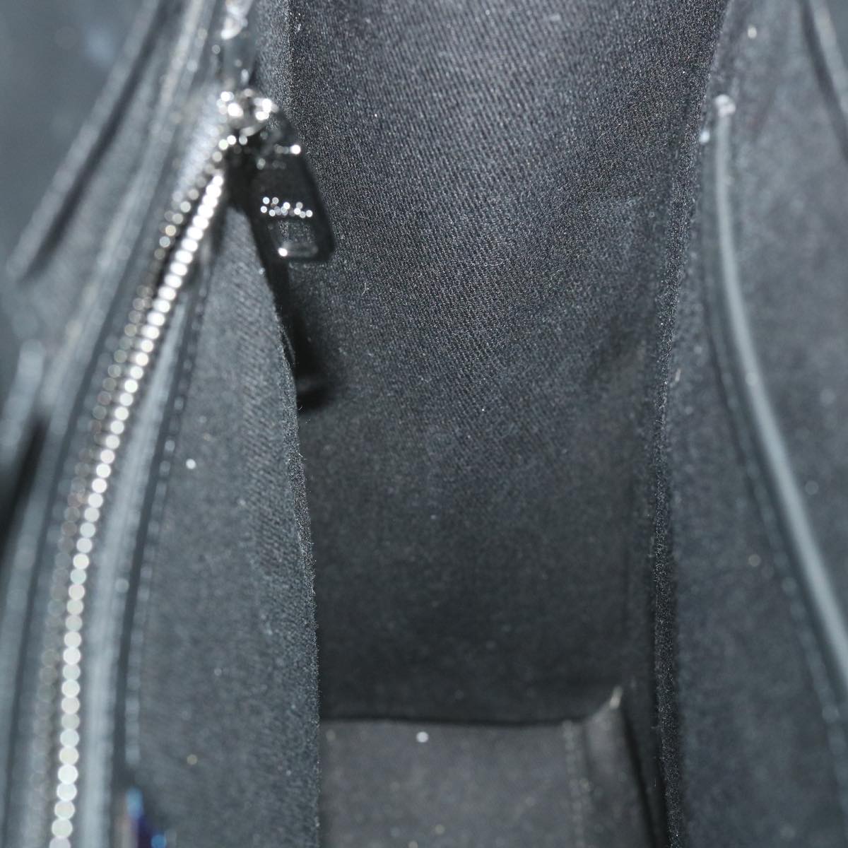 DOLCE&GABBANA Tote Bag Calf leather 2way Black Auth bs10232