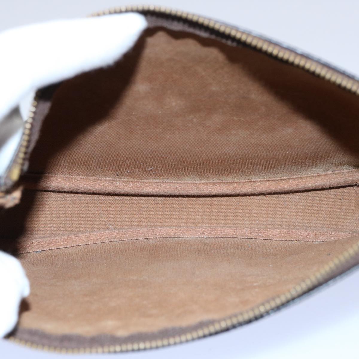 LOUIS VUITTON Monogram Pochette Accessoires Pouch M51980 LV Auth bs10734