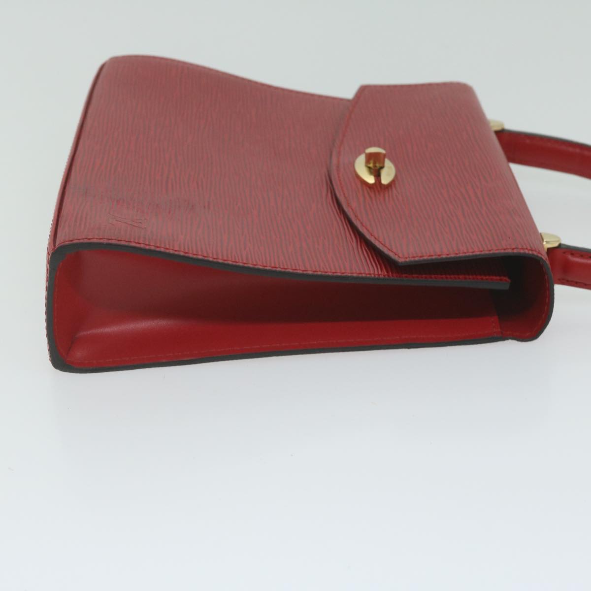 LOUIS VUITTON Epi Malesherbes Hand Bag Red M52377 LV Auth bs11284