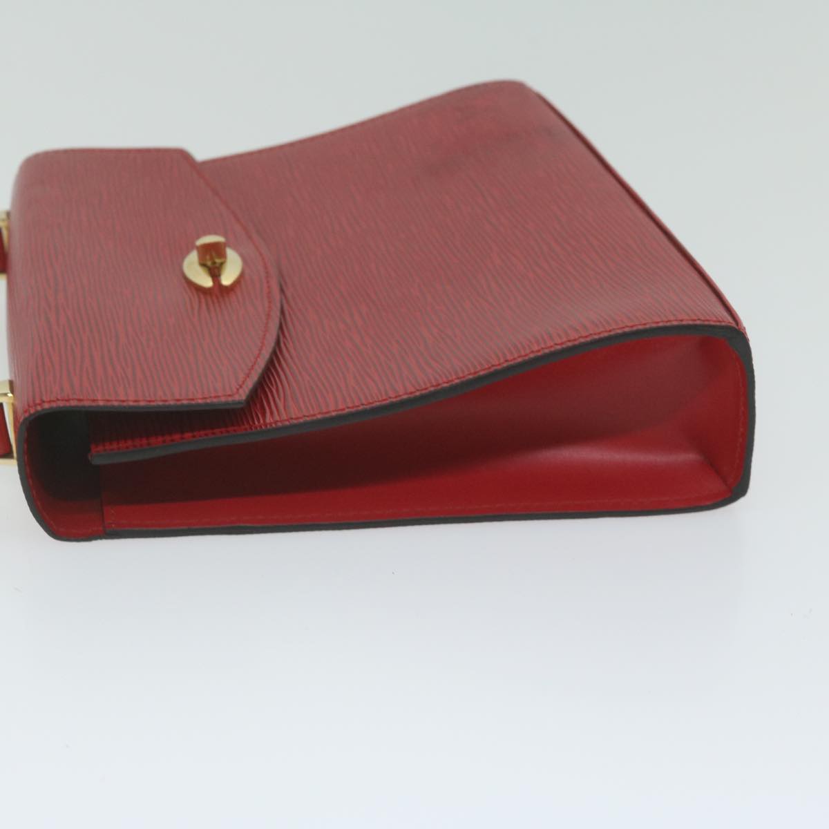 LOUIS VUITTON Epi Malesherbes Hand Bag Red M52377 LV Auth bs11284