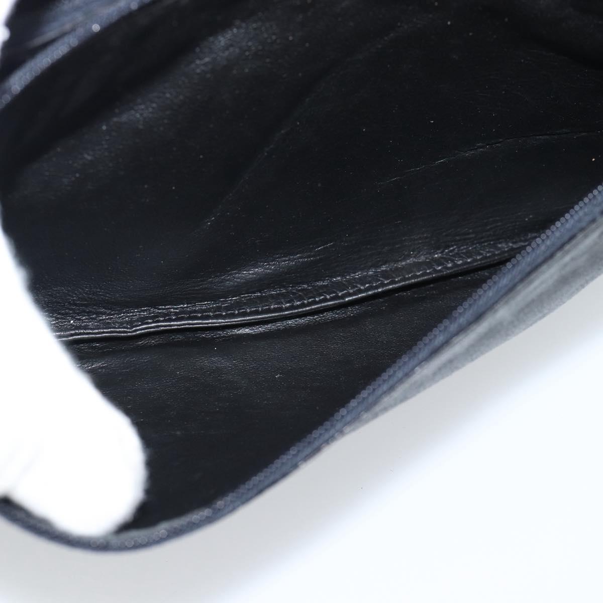CELINE Shoulder Bag Patent leather Black Auth bs11429