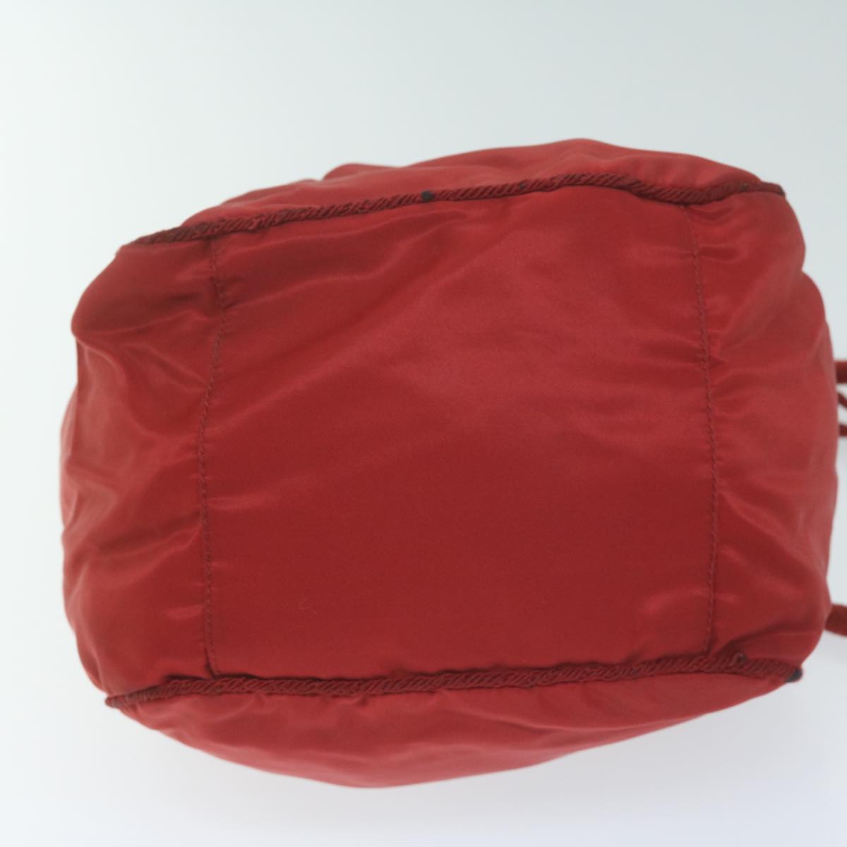 PRADA Shoulder Bag Nylon Red Auth bs11552