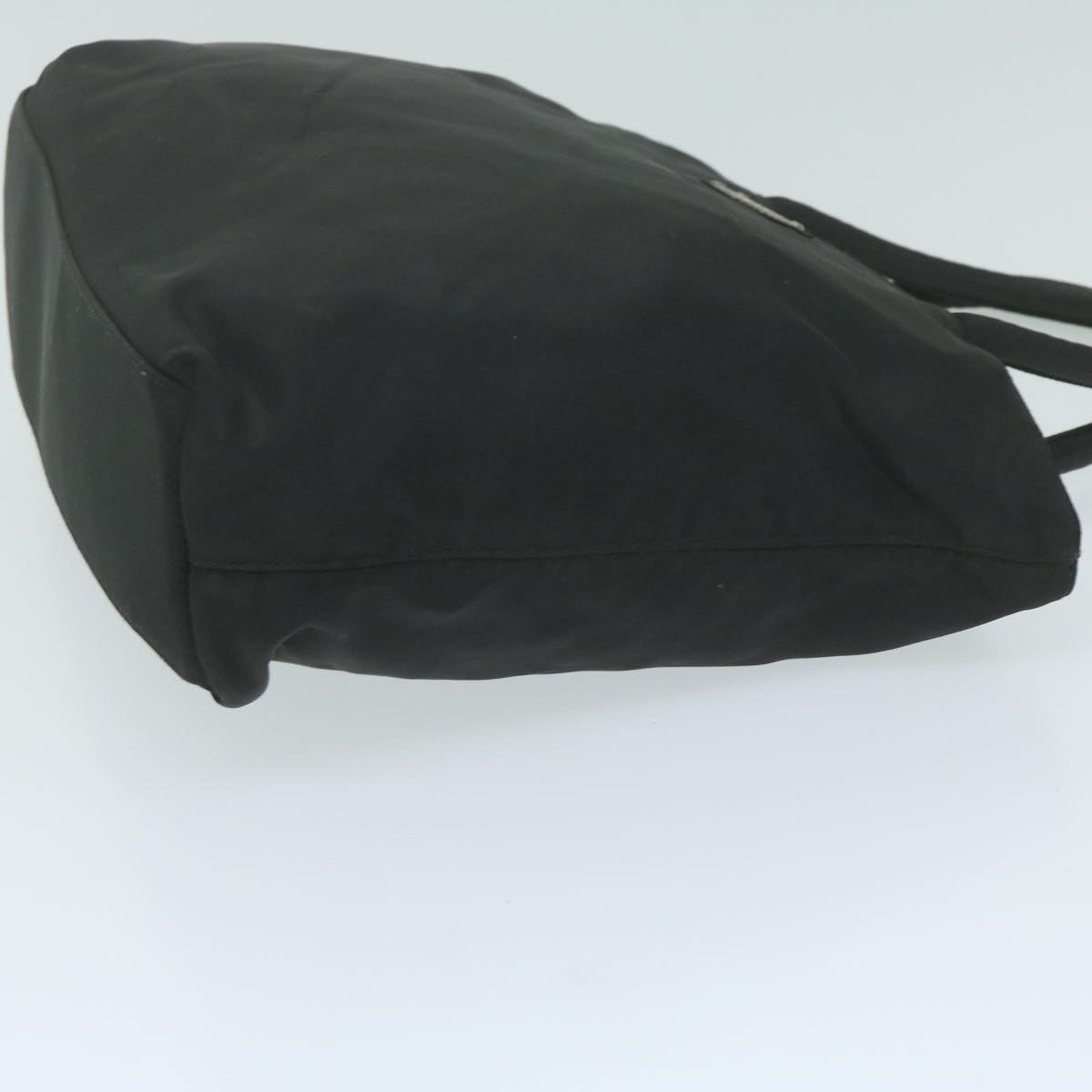 PRADA Hand Bag Nylon Black Auth bs11557
