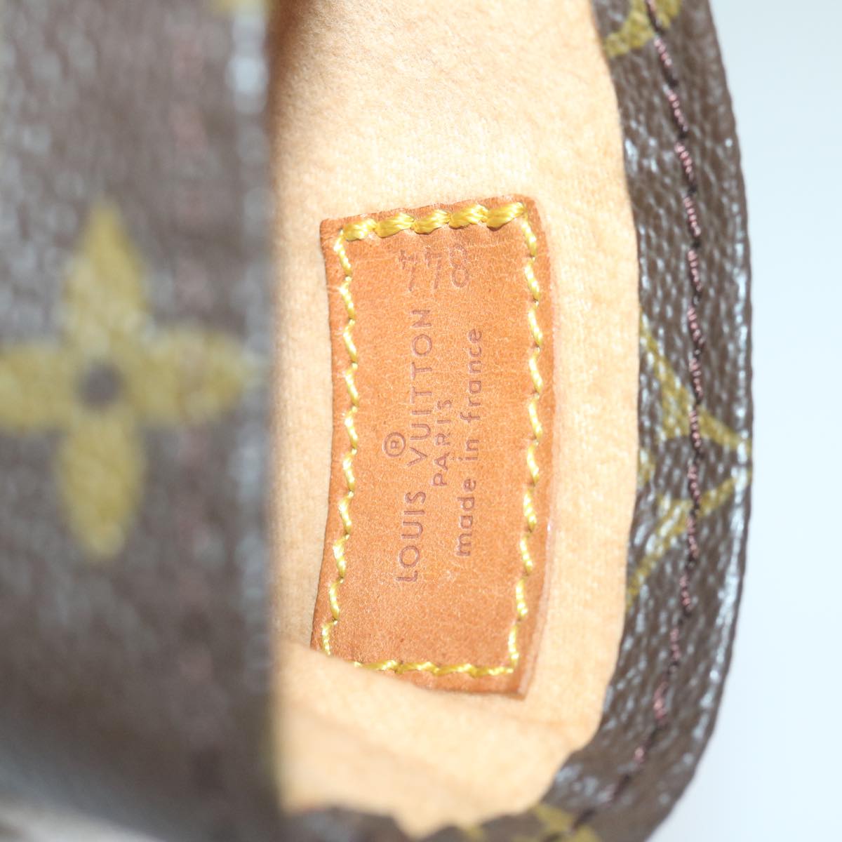 LOUIS VUITTON Monogram Golf club covers Pouch No.3 M58243 LV Auth bs11613