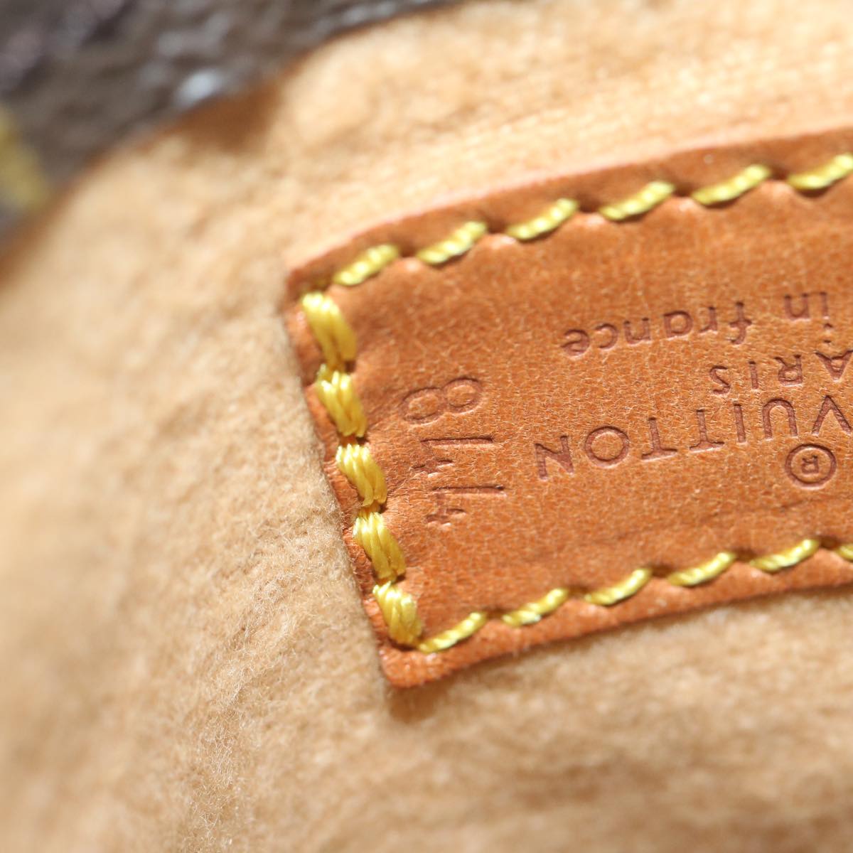 LOUIS VUITTON Monogram Golf club covers Pouch No.3 M58243 LV Auth bs11613